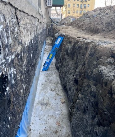Foundation waterproofing