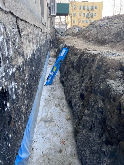 Foundation waterproofing