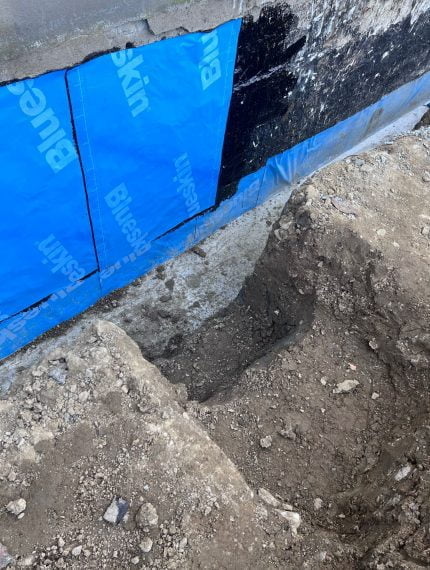 Foundation waterproofing