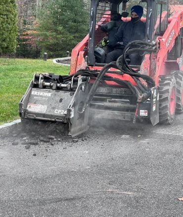 asphalt blacktop driveway repair