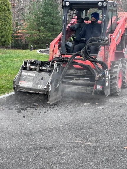 asphalt blacktop driveway repair