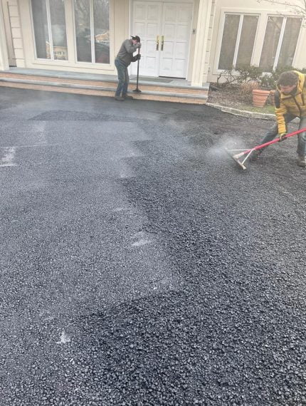 asphalt blacktop driveway repair