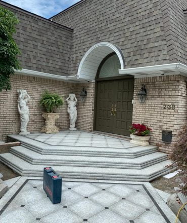 Porch, patio and Entrance Step