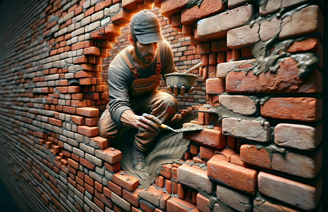 Brick Crack Repair