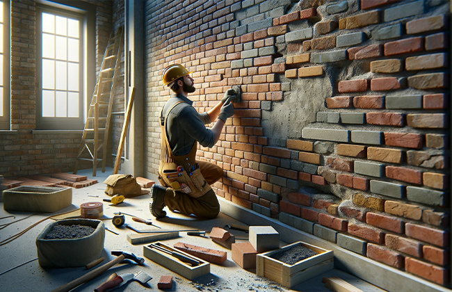 Brick Veneer Repair