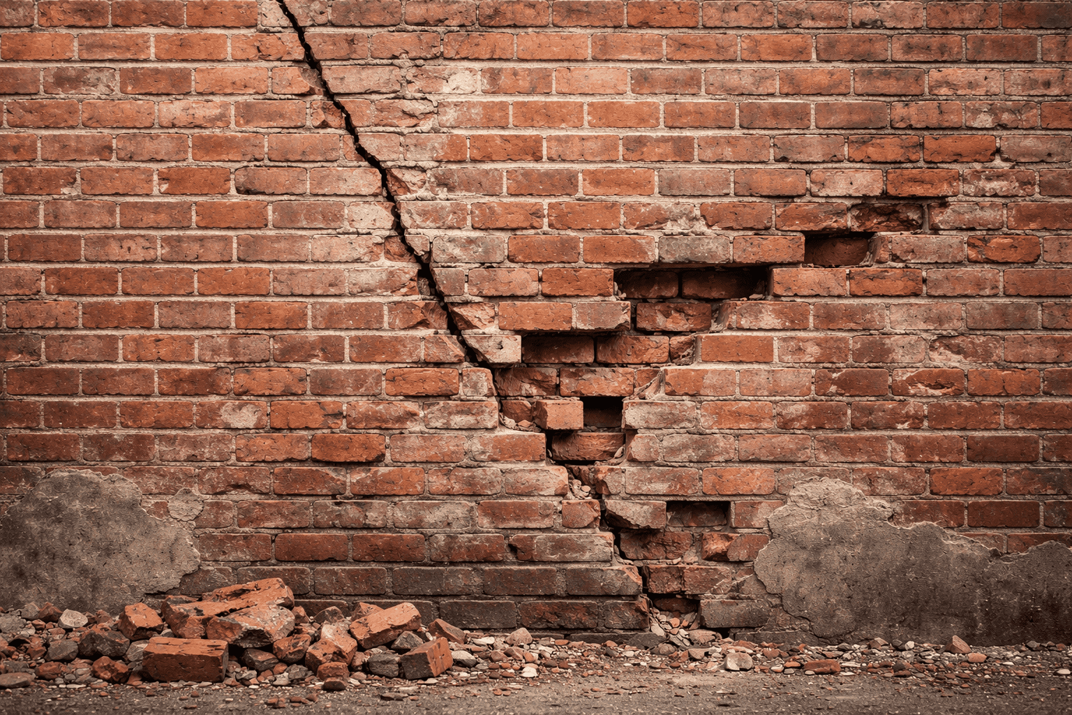 How To Tell If Your Brick Wall Is Damaged