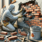 How to Repair Separating Brick Wall