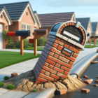 Leaning Brick Mailbox Repair