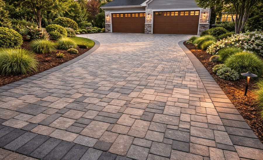 best driveway paver materials for residential driveways