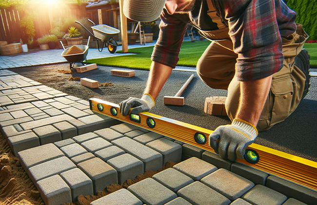 How to Level Pavers