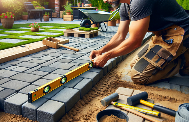 How to Level Pavers