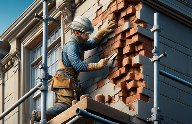 Brick Face Repair