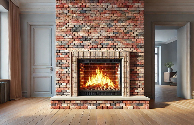 Brick Fireplace Repair