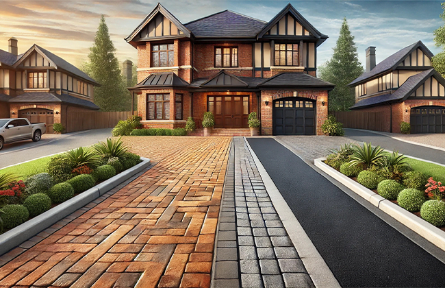 Cost of Brick Driveway vs Asphalt