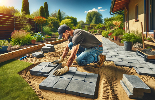 How to Install Paving