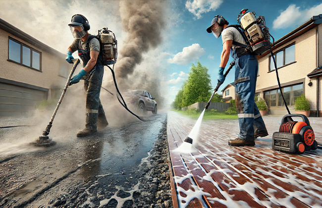 How to Choose Between Power and Pressure Washing