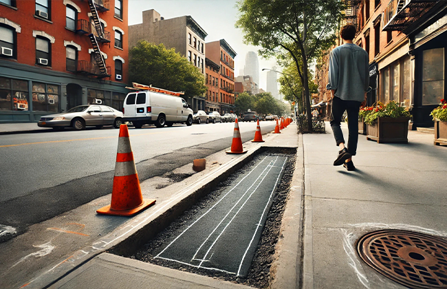 How to Clear a Sidewalk Violation in NYC