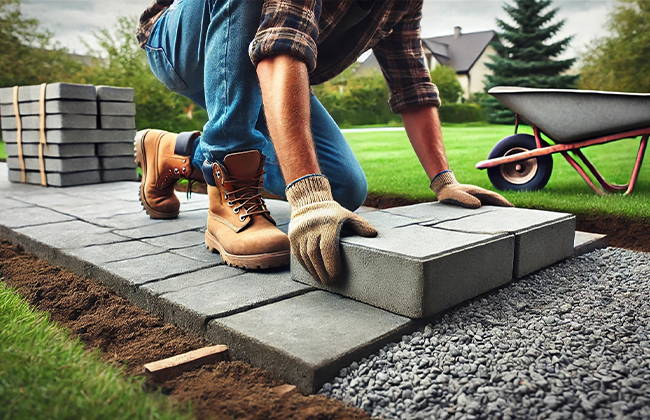 How to Lay Pavers