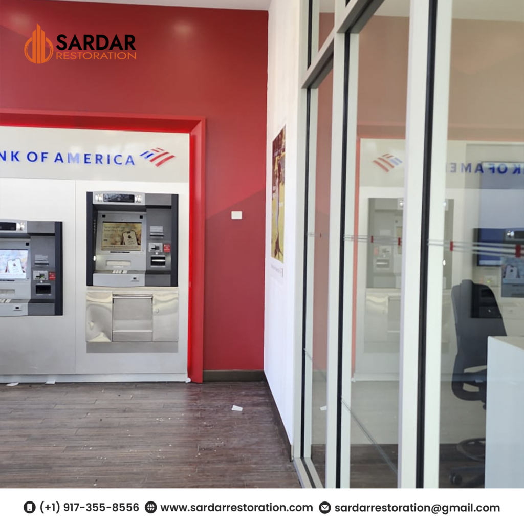 Interior Painting at Bank of America, Manhattan