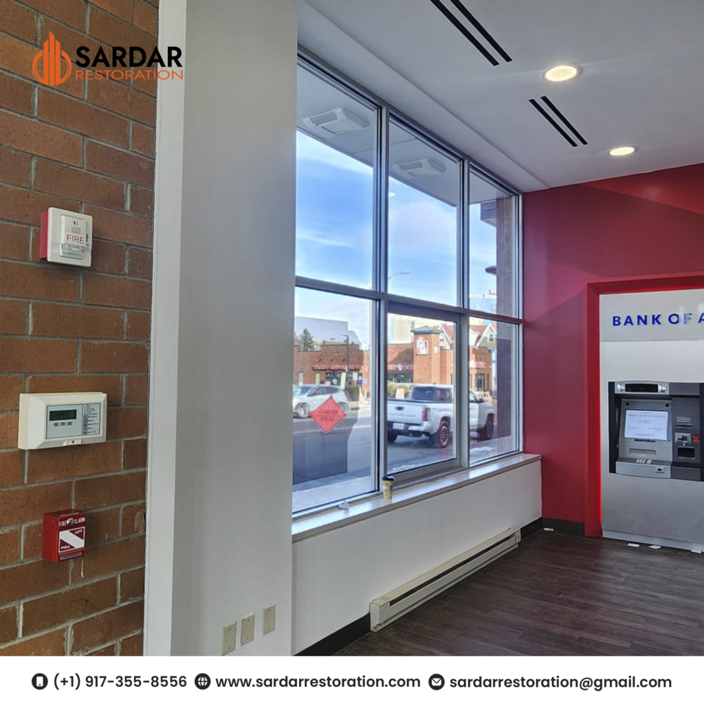 Interior Painting at Bank of America, Manhattan