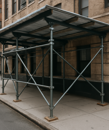 Sidewalk Shed Installation Contractor