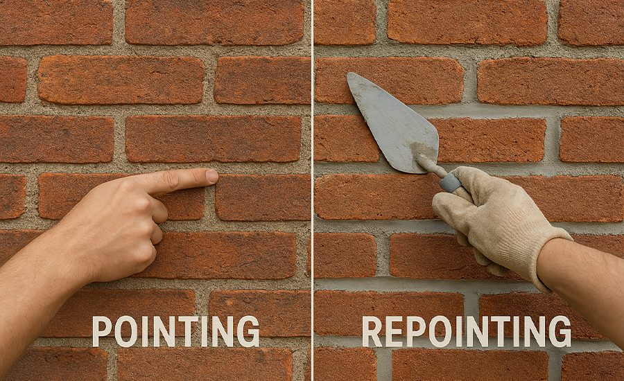 What is the Difference Between Pointing and Repointing?