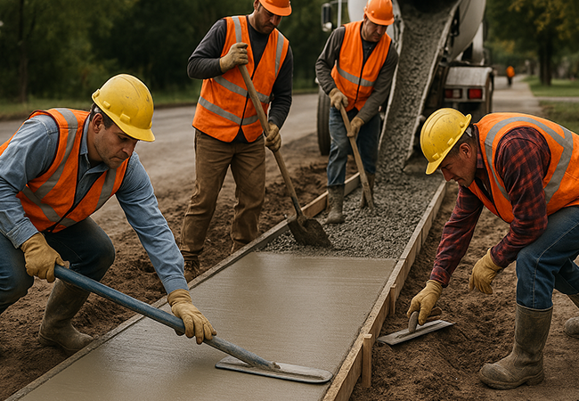 Concrete Sidewalk Contractor Bronx