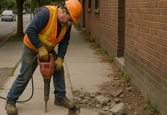 Sidewalk Violation Removal Bronx