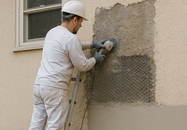 Stucco Removal & Replacement Manhattan