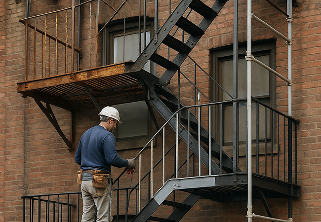 Fire Escape Restoration Manhattan