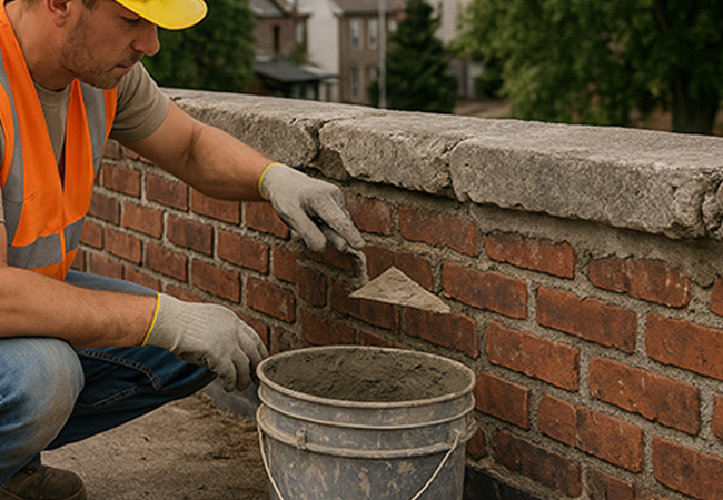 Parapet Wall Restoration Manhattan​