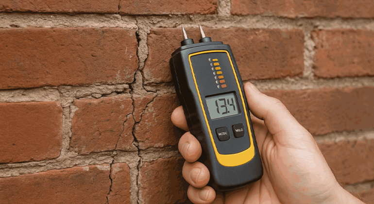 Can Moisture Meters Detect Mortar Damage