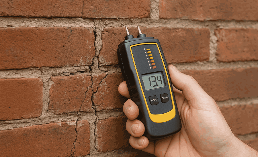 Can Moisture Meters Detect Mortar Damage