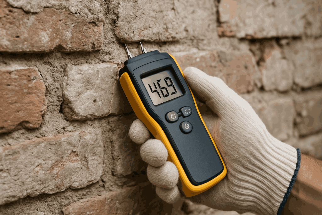 Challenges of Using Moisture Meters for Mortar Analysis
