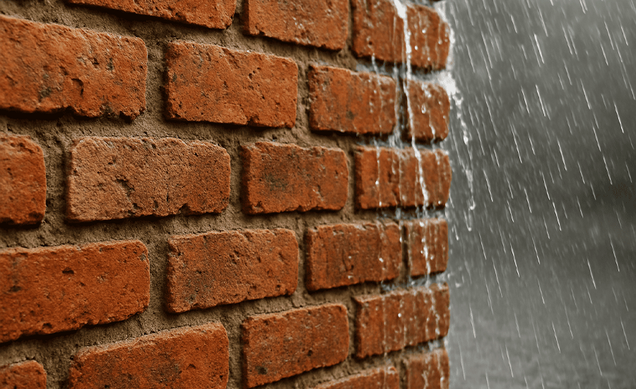 Weathered Pointing Protect Against Rain Damage
