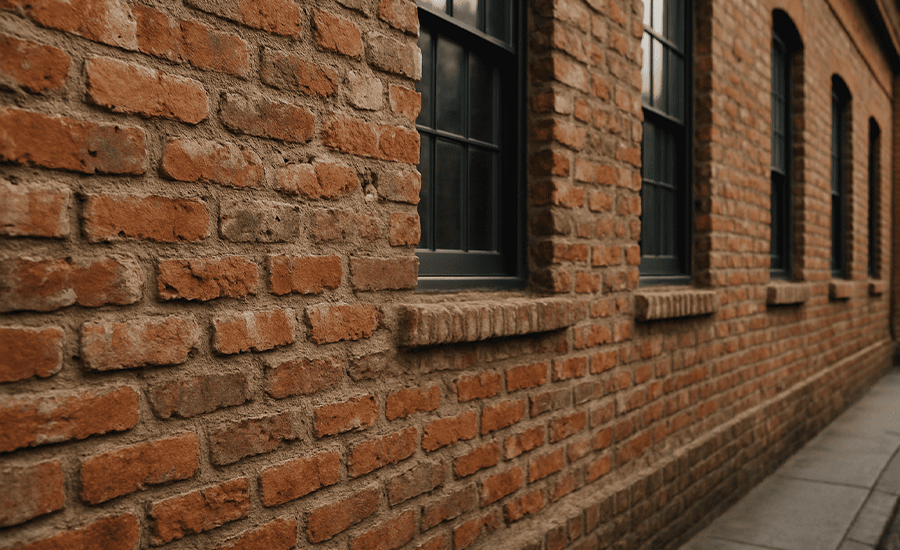 Weathered Pointing Aesthetic Appeal