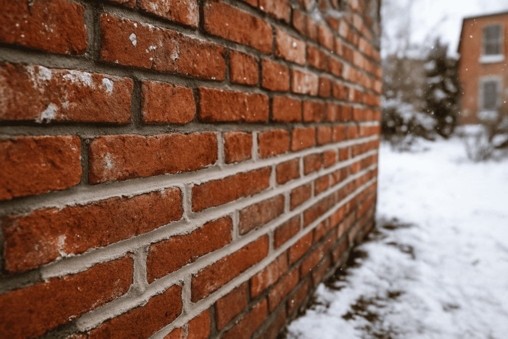 Practical Guidelines for Brick pointing In Winter