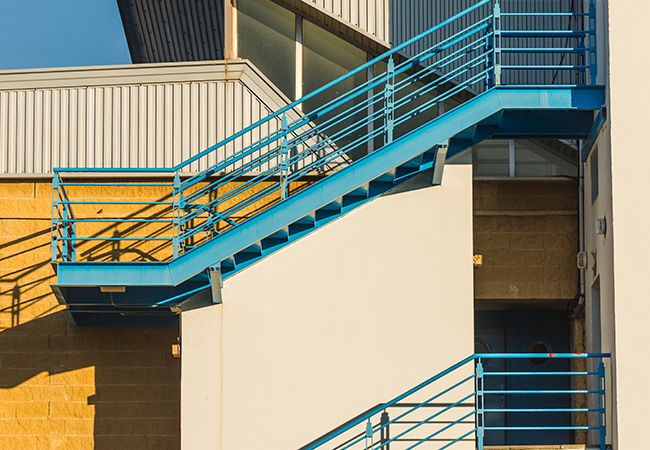 Fire Escape Painting Westchester