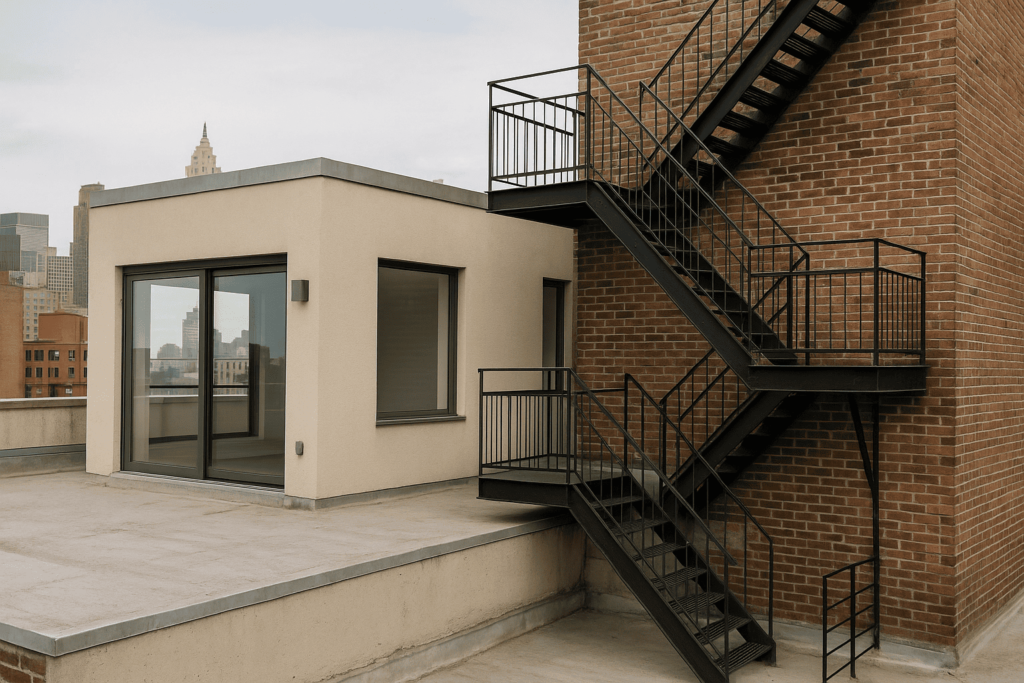 Best Fire Escape Options For Penthouse Best Fire Escape Options For Penthouse