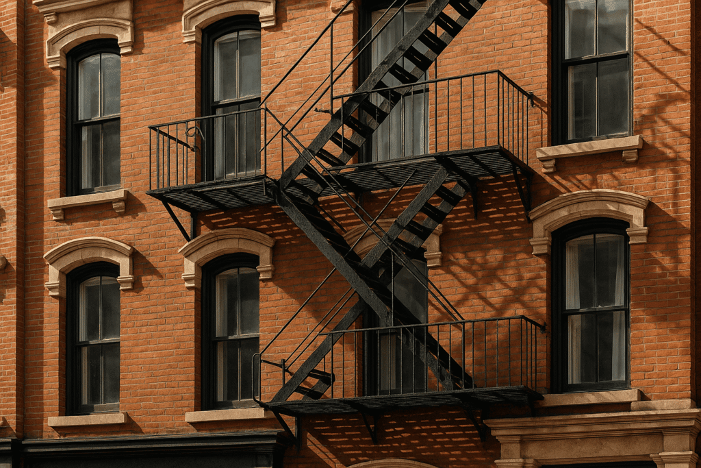 External Ladder-Type Fire Escapes