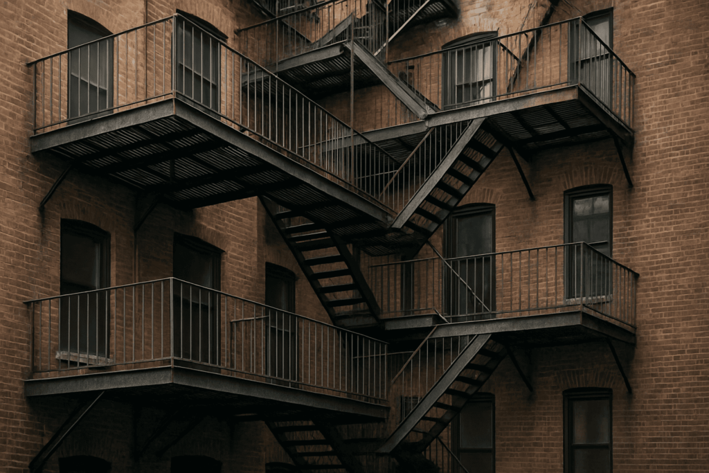 Interconnected Balcony Pathways Interconnected Balcony Pathways