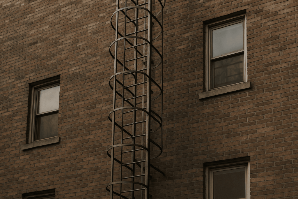 Vertical Ladder Fire Escapes Vertical Ladder Fire Escapes