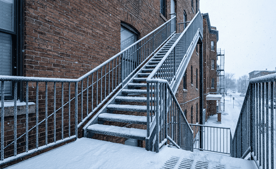 Key Components of Winter Fire Escape Safety Inspection Key Components of Winter Fire Escape Safety Inspection