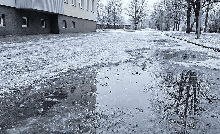 Risk Reduction Measures When Pressure Washing in Winter
