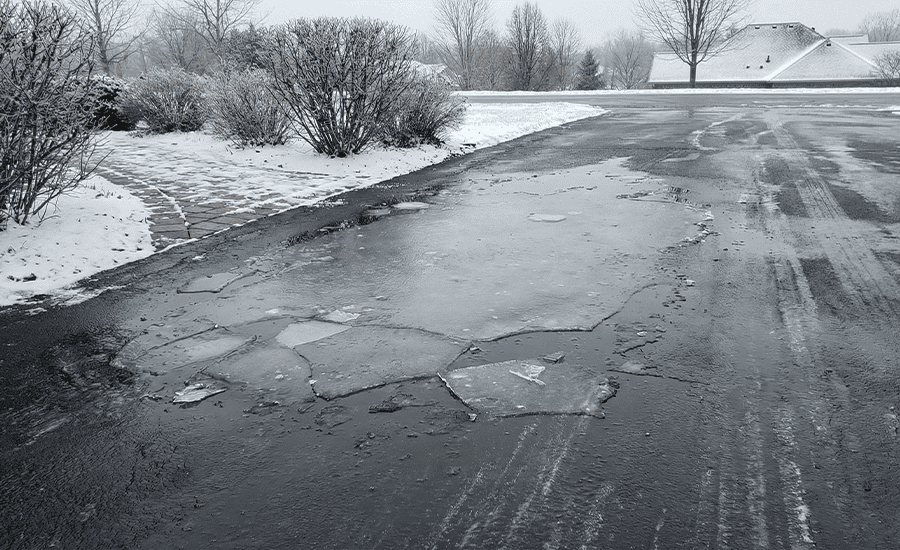 Why does Moisture evaporate more Slowly In Winter?