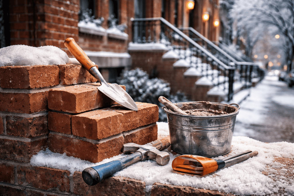 Winter Brick Repair Tips for NYC Homeowners That Actually Work