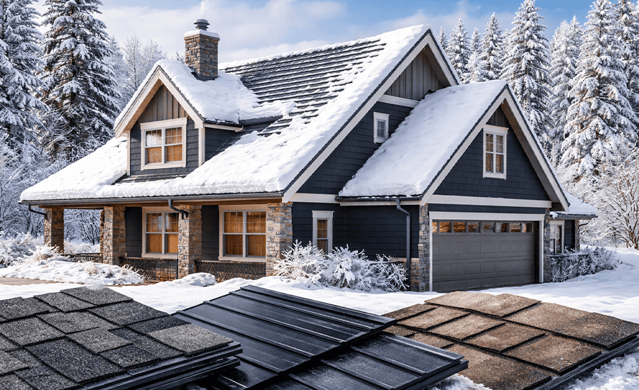 Best Roofing Materials for Cold-Climate Homes