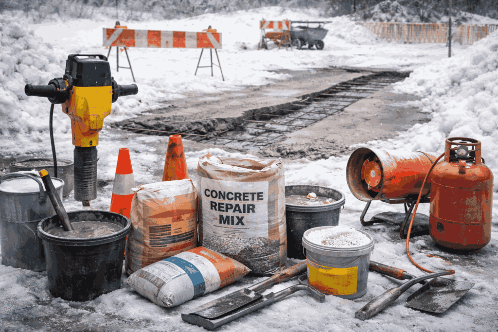 Cost Considerations for Winter Concrete Repairs