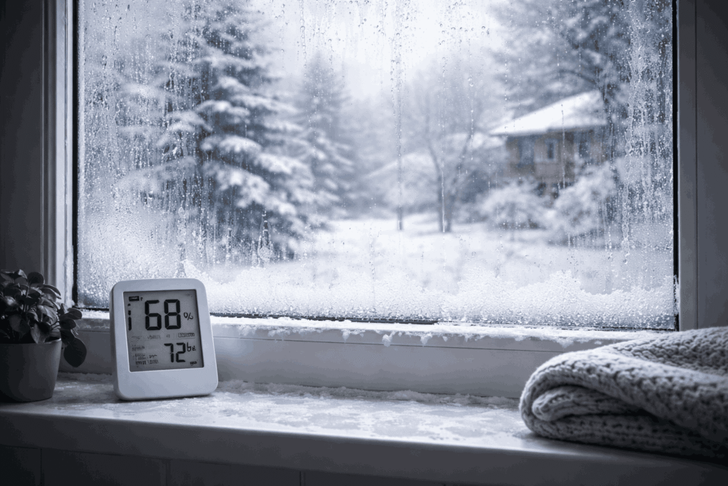 Excess Indoor Humidity During Freezing Weather