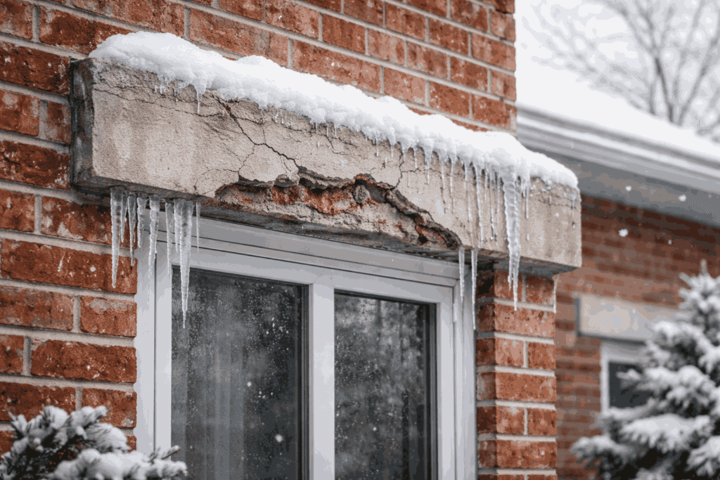 How to Reduce Winter-Related Damage to Lintels